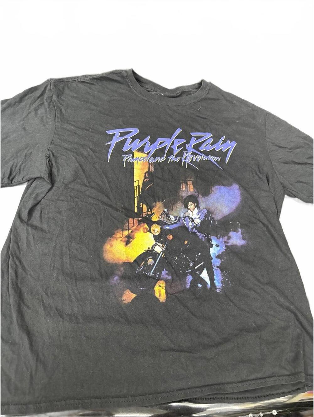 The Prince Estate Official Purple Rain T-Shirt XL